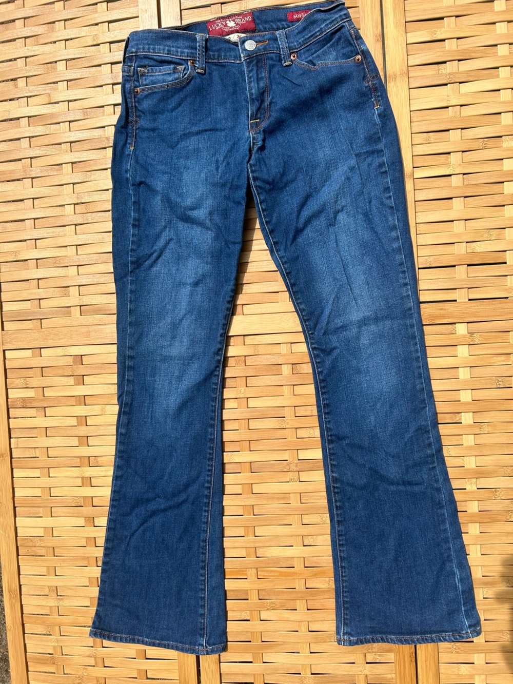 Lucky Brand SOFIA BOOT  Jeans in Dark Blue Denim